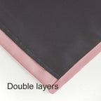 Lemomo 100% Blackout Curtains 52 X 95 Inch/Pink Curtains 2 Panels With Black Lining Room Darkening Thermal Insulated Bedroom Cur