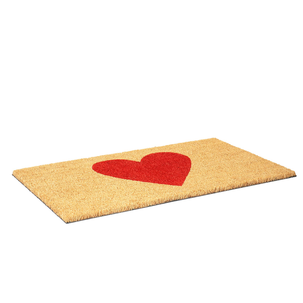 Calloway Mills Madison Heart Doormat (Red, 24' X 36')