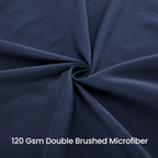 Sleep Zone Ruffled Bed Skirts Full Size, Anti-Static Bedskirt Dust Ruffles With 15 Inches Tailored Drop, Easy Fit, Fade Resistan