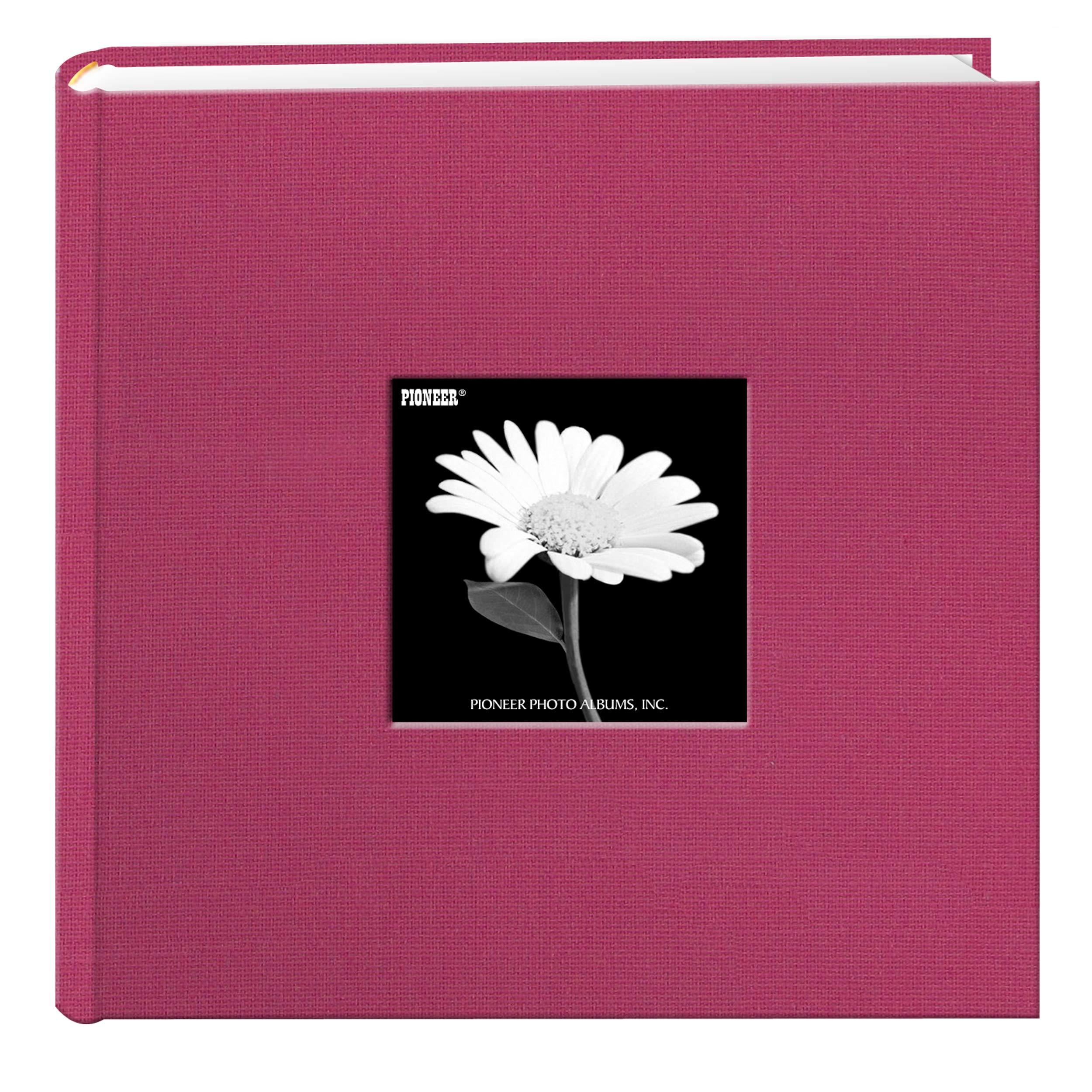 Pioneer Photo Albums Holds 200 Photos, Bright Pink, 4 x 6