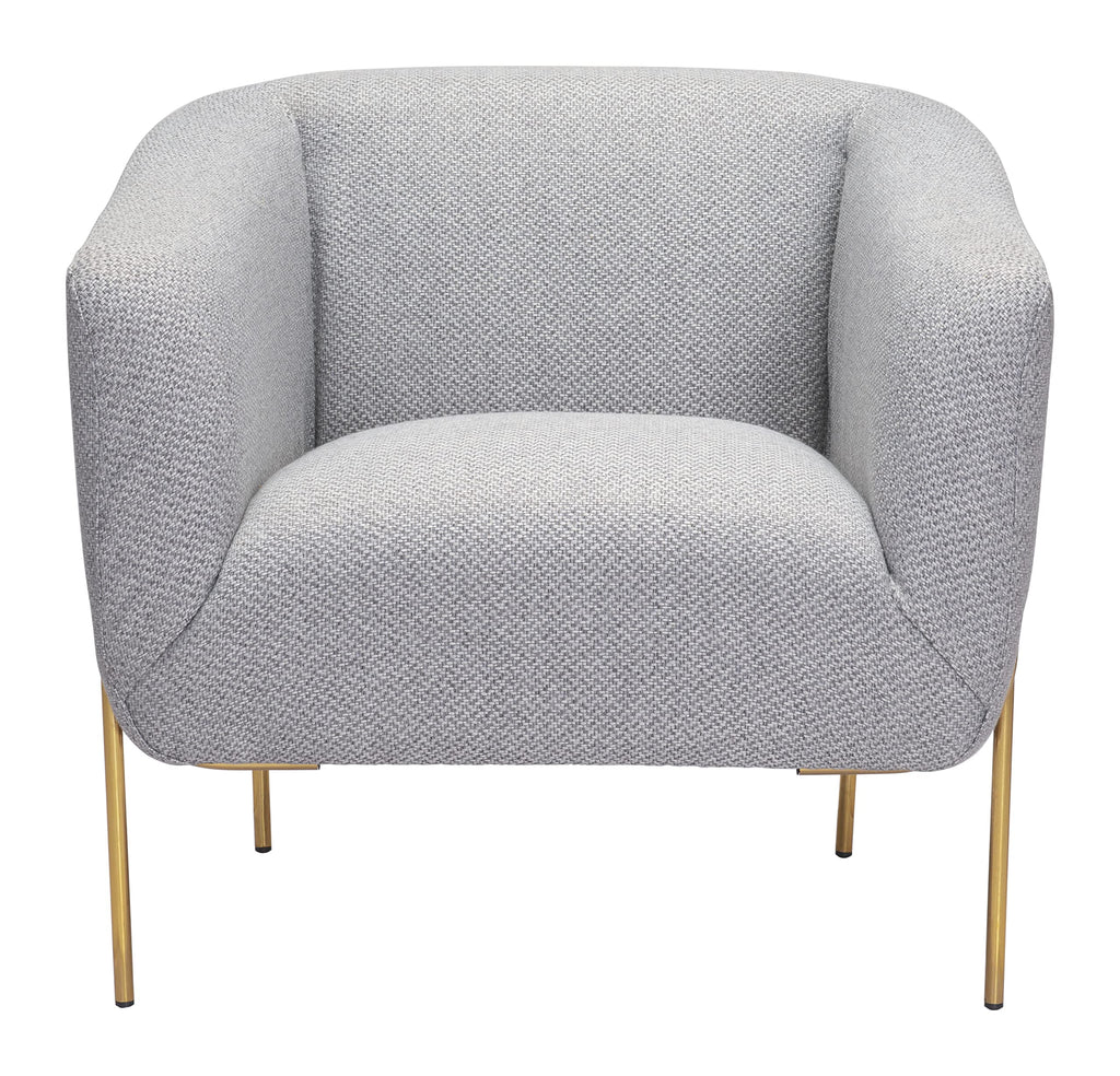 Zuo Micaela Armchair Gray