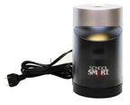 School Smart Electric Pencil Sharpener, Vertical, Metal, 1 Pack, Black and Grey, Model 084437
