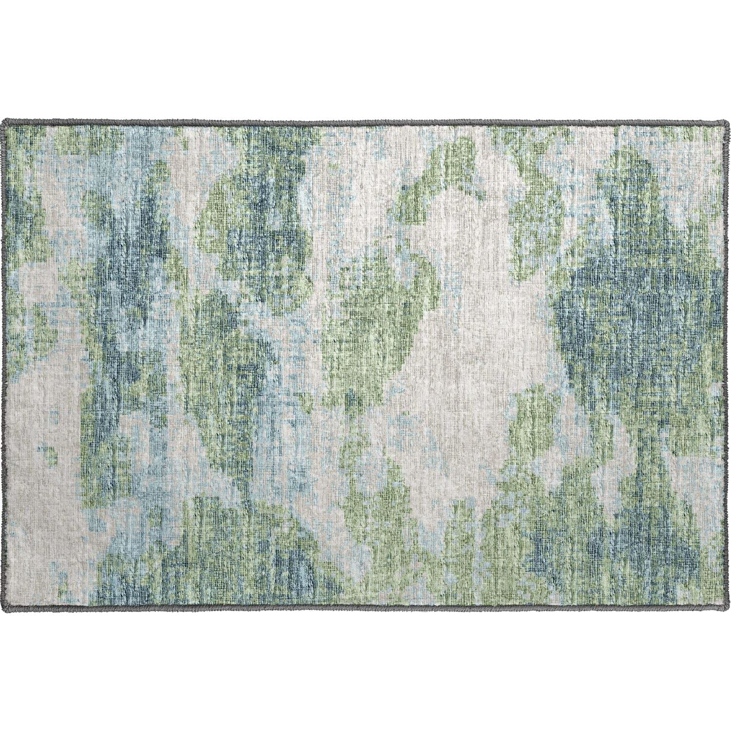 Camberly Cm6 Green Casual Rug Rectangle 5' X 7 ' 6"