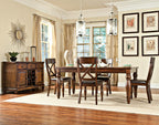 Intercon Kingston Gathering 4 Legs, Raisin Counter Tables