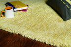 HomeRoots Decor 7'6' X 9'6' Polyester Yellow Heather Area Rug