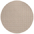 Dalyn Rugs Marlo MO1 Taupe 8 x 8 Indoor Outdoor Area Rug, Easy Clean, Machine Washable, Non Shedding, Bedroom, Living Room, Di