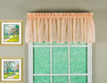 Today'S Curtain Emelia Original Voile Valance 14', Peach, 60' W X 14' L