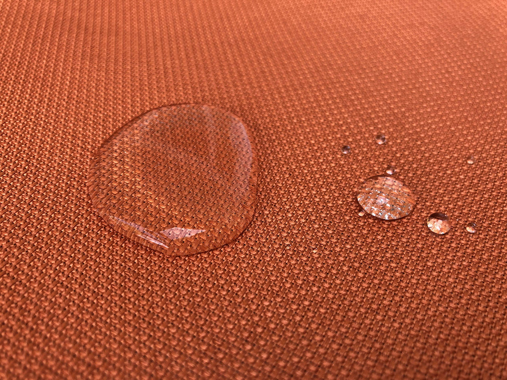 Qqbed 2 Pack Outdoor Patio Chair Pillow Seat Water-Resistant Cushion Covers In Rust Color 24'X22'X4' - Replacement Covers Onl