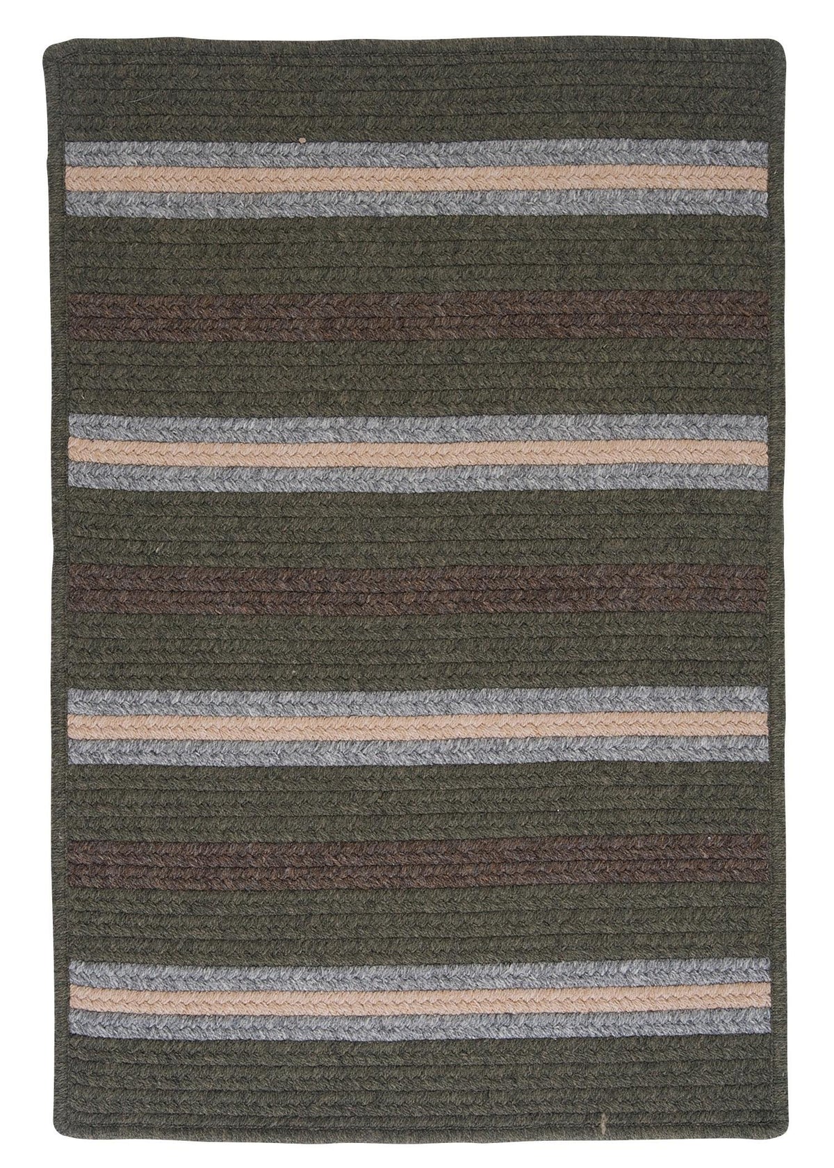 Colonial Mills Salisbury Rug, 7 By 9-Feet, Olive