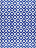 Balajeesusa Outdoor Rug - 9X12 Blue, Reversible Recycled Plastic Straw Outdoor Patio Rugs Clearance Waterproof Large Rv Camper R