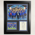 Legends Never Die, Inc. Italy | 2020 UEFA European Championship Winners | 12x15 Framed Photo Collage