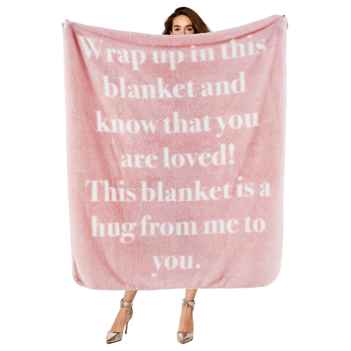 Bedsure Get Well Gifts For Women - After Surgery Blanket With Inspirational Words Sympathy Gift For Men Hug Soft Fleece Healing