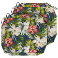 Magpie Fabrics Outdoor Cushion Cover Replacement 2 Pack, No Insert! Water Repellent Slipcover With Ties Decor For Patio Garden C