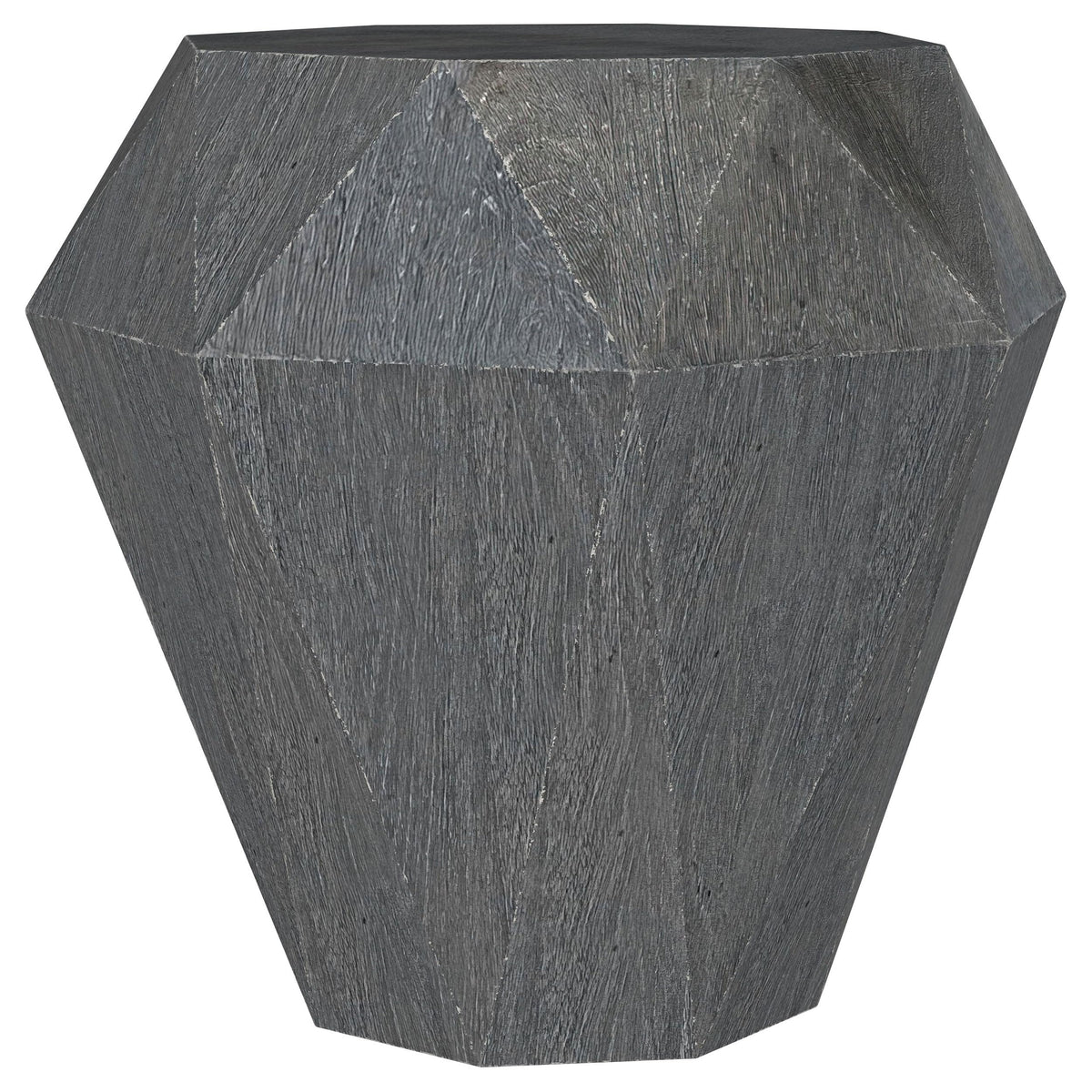 Coaster Home Furnishings Jacinto Geometric Solid Mango Wood Side Table Grey