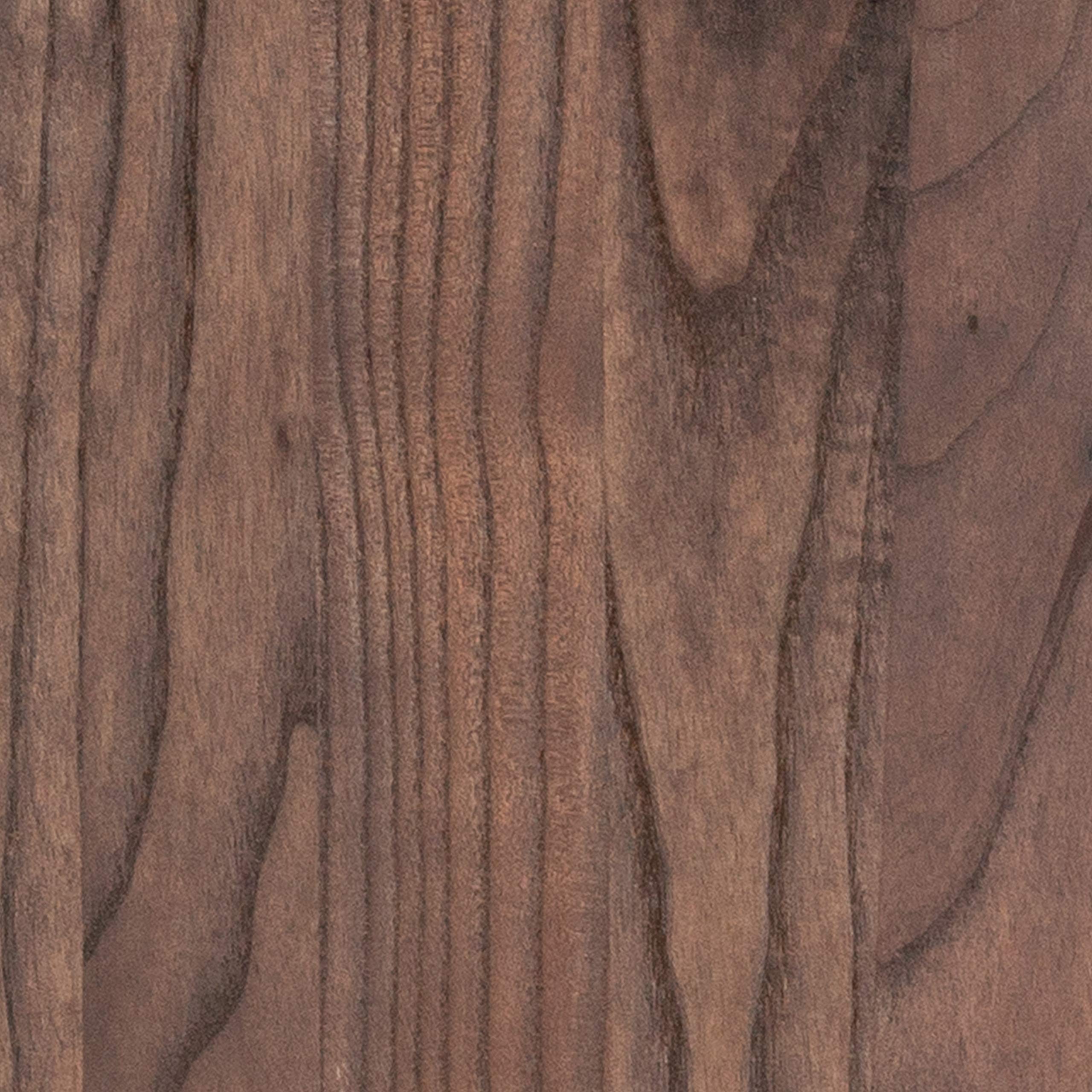 Flash Furniture Perry Rustic Walnut Wood Seat For Colorful Metal Chairs