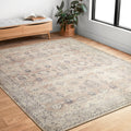 Loloi II Hathaway Collection HTH-03 Java/Multi 2-0 x 5-0, .25 Thick, Accent Rug, Soft, Durable, Printed, Modern, Low Pile, Non