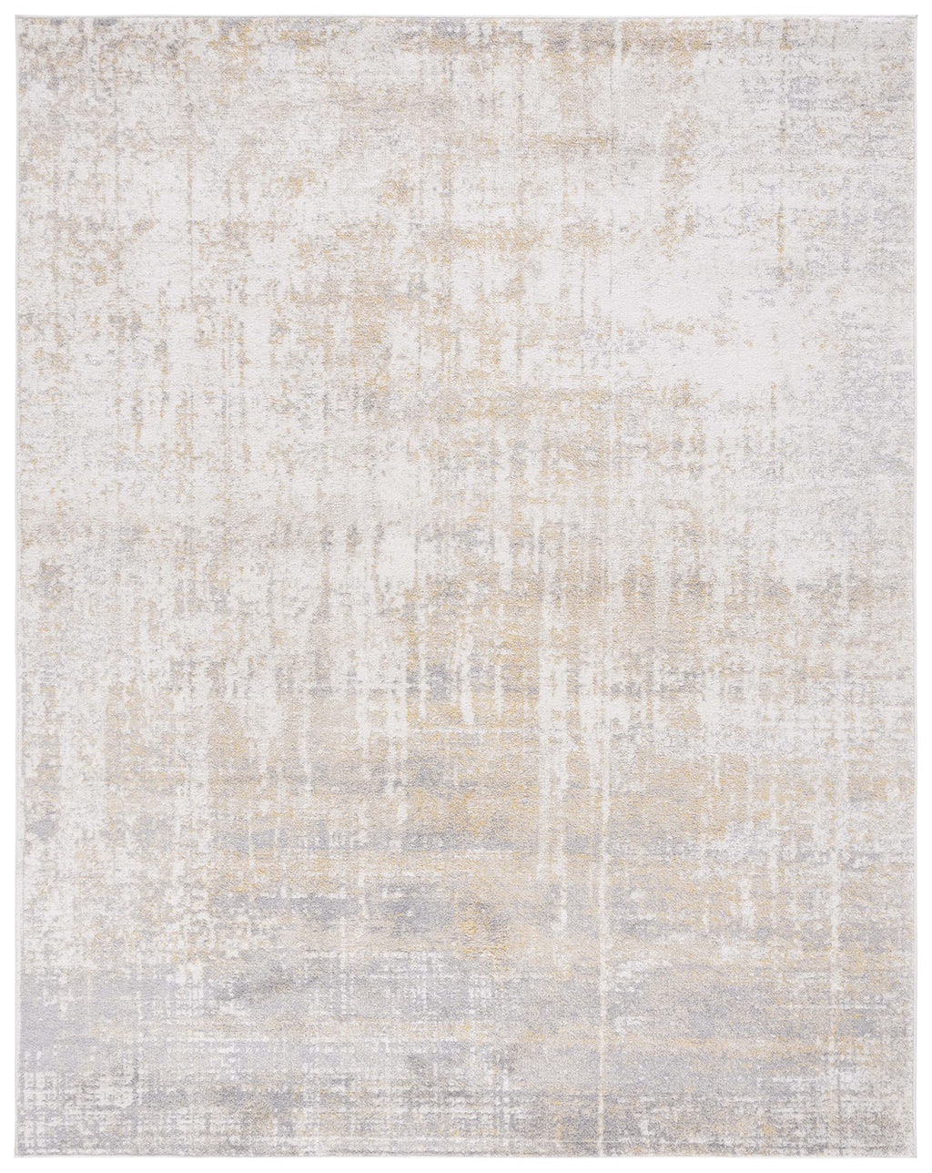 Safavieh Adirondack Collection Area Rug - 10' X 14', Creme & Gold, Modern Abstract Design, Non-Shedding & Easy Care, Ideal For H