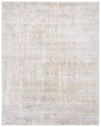 Safavieh Adirondack Collection Area Rug - 9' X 12', Creme & Gold, Modern Abstract Design, Non-Shedding & Easy Care, Ideal For Hi