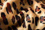 HomeRoots Cowhide, Microsuede 6' X 7' Cowhide Rug - Leopard