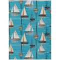 Addison Rugs Harpswell Ahp38 Seaglass 9' X 12' Indoor Outdoor Rug, Easy Clean, Machine Washable, Non Shedding, Bedroom, Living Room, Dining Room, Kitchen, Patio Rug