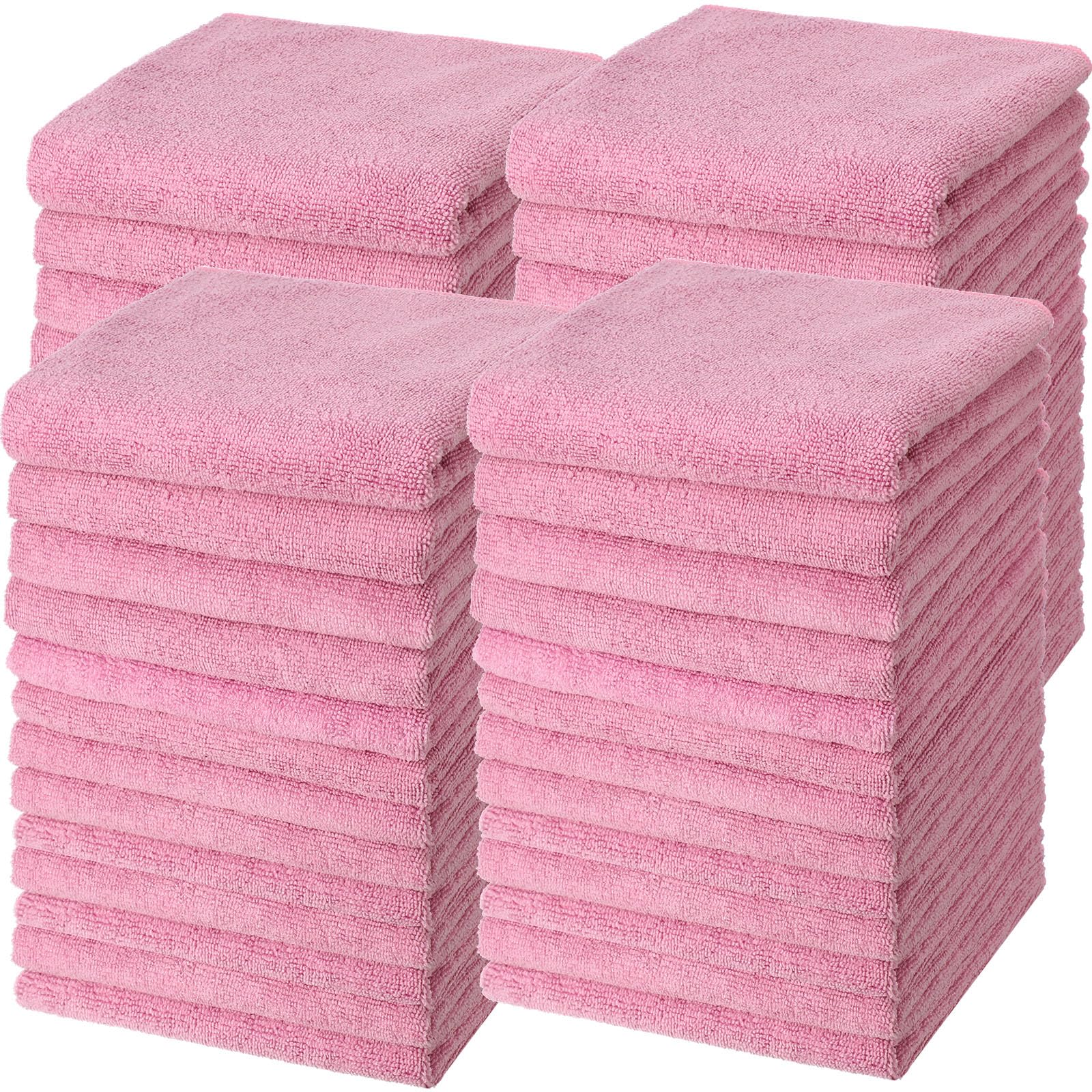 Shimeyao 26 Pack Salon Bleach Proof Towels Highly Absorbent Hair Towels Hand Facial Cloths Bleach Resistant for Salon Barber Spa
