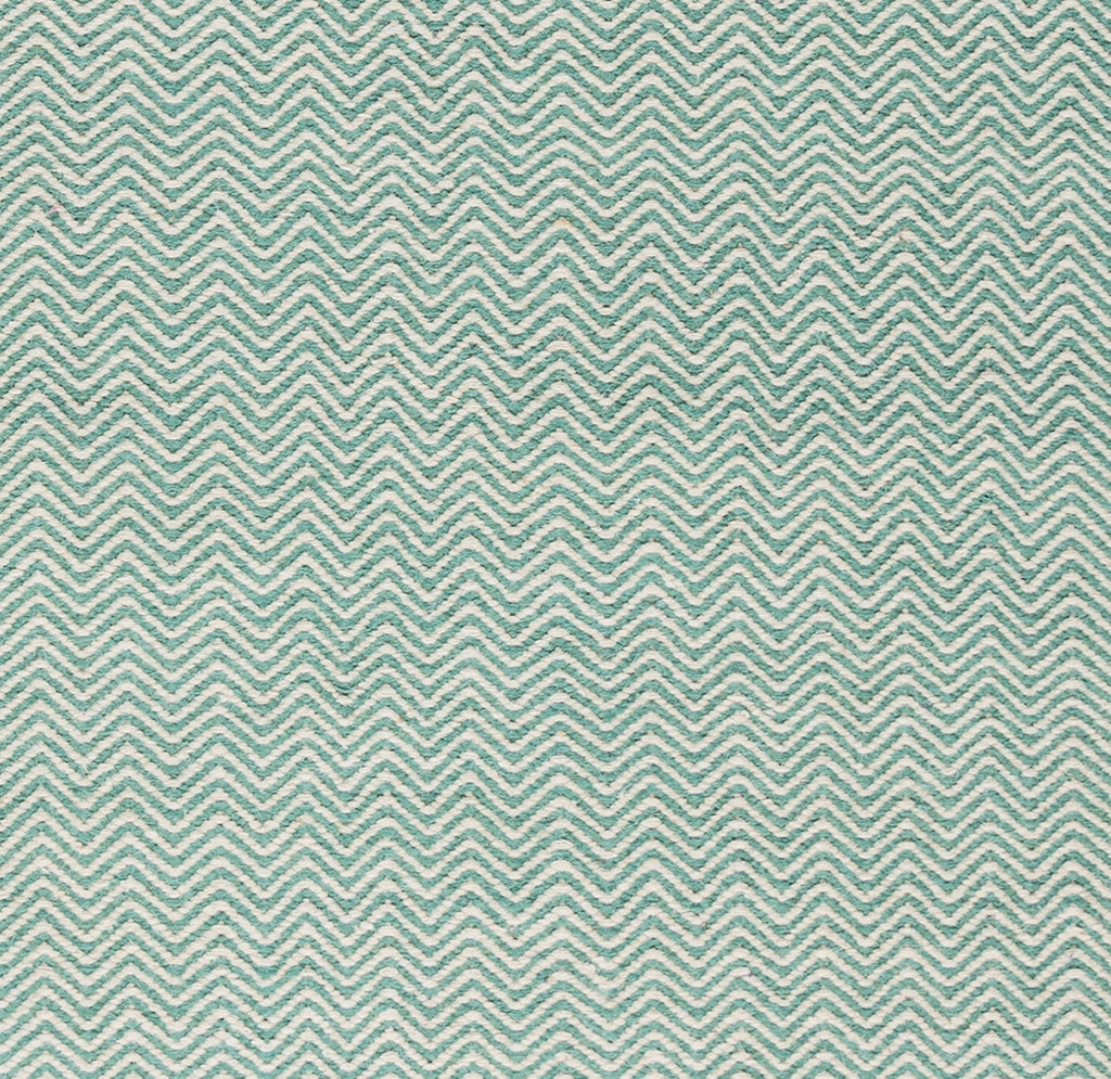 Rizzy Home | Tw2927 | Twist Collection | Wool Area Rug | 2'6" X 8' | Green/Off White Chevron