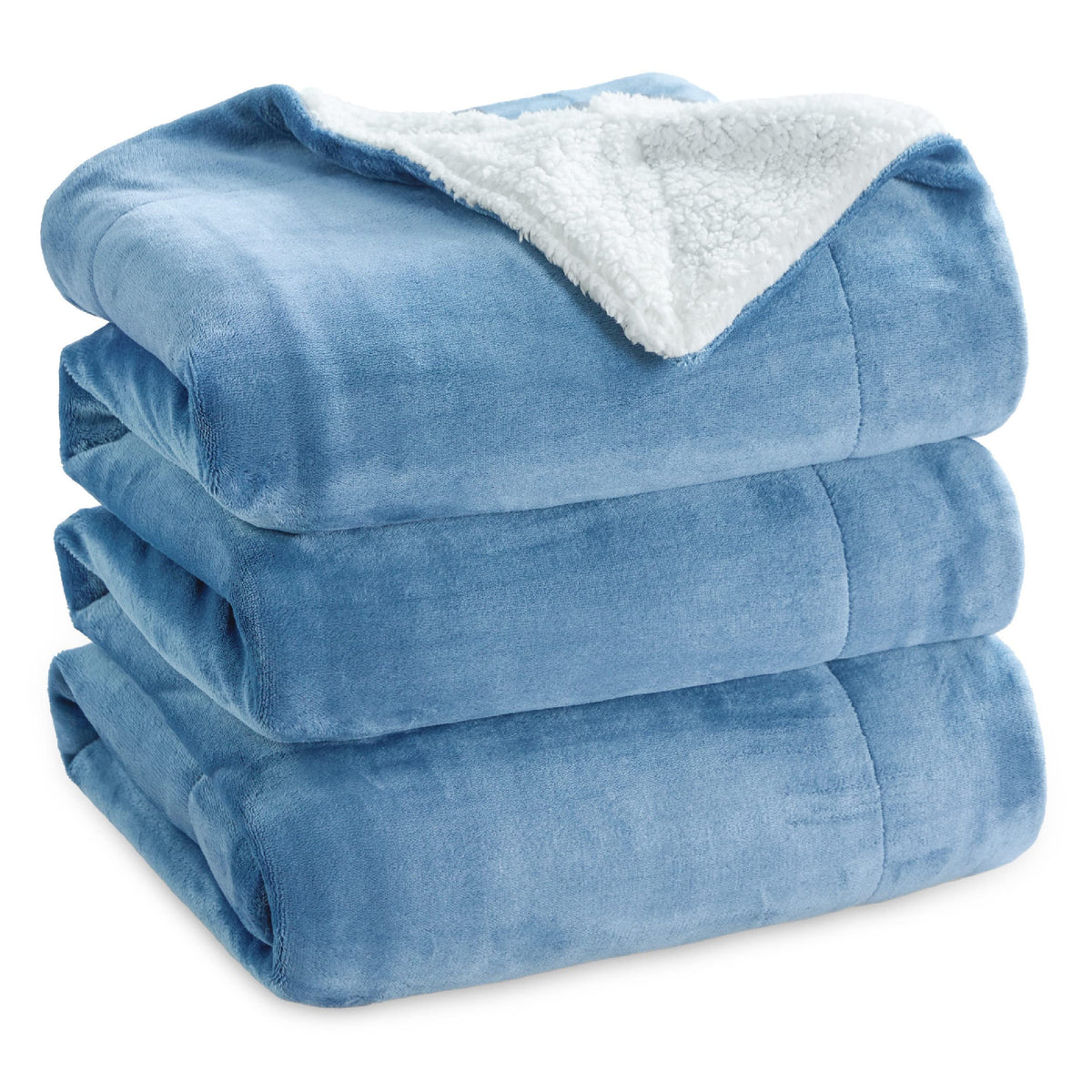 Bedsure Sherpa Fleece King Size Blanket For Bed - Thick And Warm Blankets For Winter, Soft And Fuzzy Large Blanket King Size, Wa