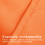 Ntbay 100% Brushed Microfiber 26X26 Euro Pillow Shams Set Of 2, Super Soft And Cozy European Throw Pillow Covers, Wrinkle, Fade, Stain Resistant Square Pillow Cases, Orange