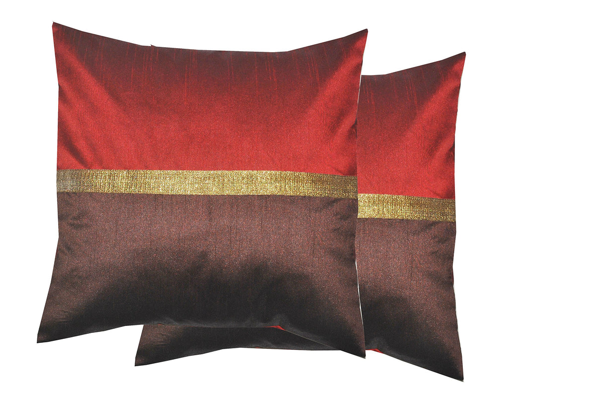 Durable Dupian Silk Embroidery Plain Printed Decorative Square Throw Pillow Cover Cushion Case Sofa Chair Car Seat Pillowcase 18