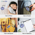 Sonic Alert Digital Alarm Clock - Small Travel Alarm Clock For Heavy Sleepers - Bed Shaker Alarm Clock - Vibrating Alarm Clock U