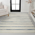 JONATHAN Y MOH201E-3 Williamsburg Minimalist Stripe Area Rug, Contemporary, Modern, Bohemian, Scandinavian, Rustic for Living Ro