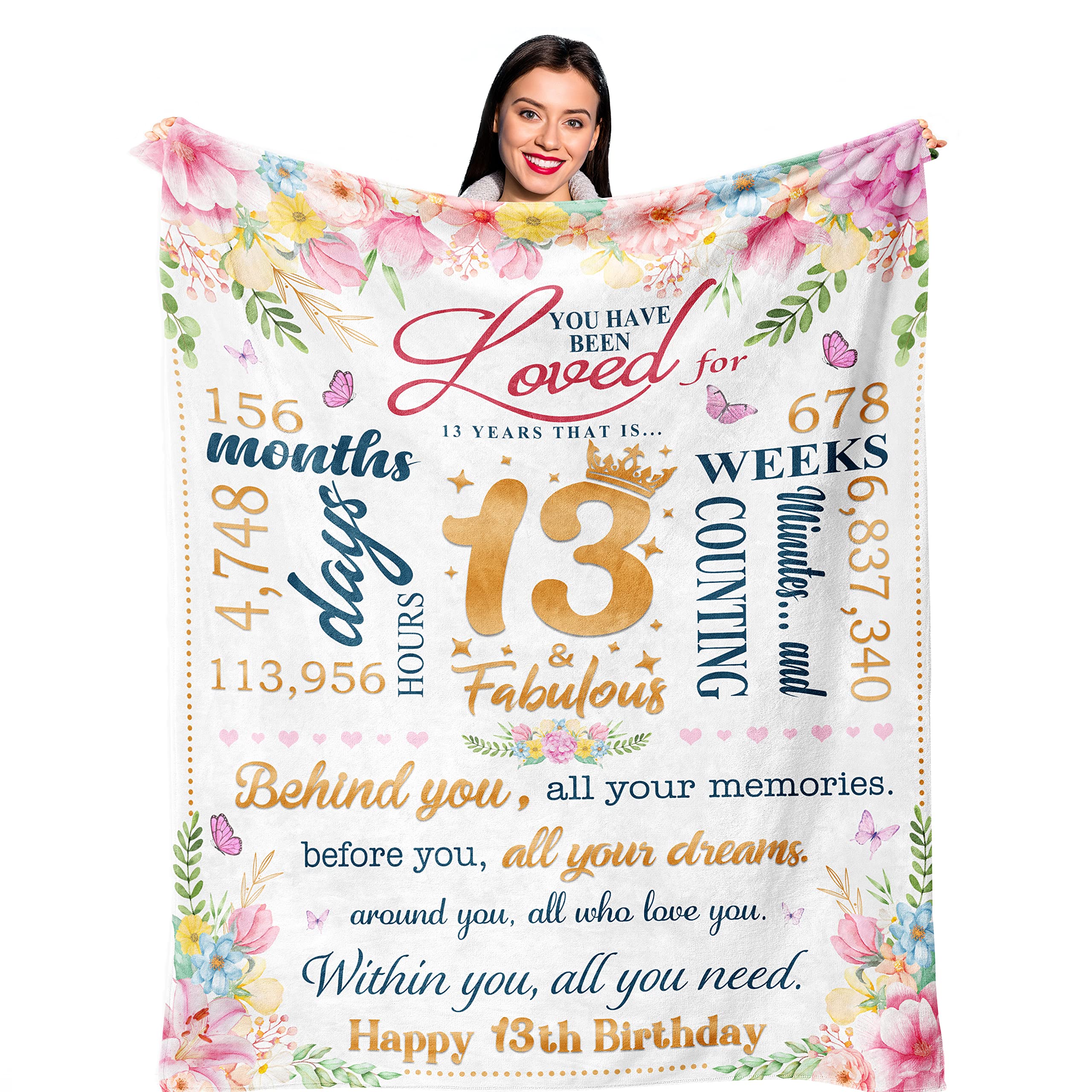 Ruvinzo 13 Year Old Girl Gift Ideas, Gifts For 13 Year Old Girl, 13Th Birthday Gifts For Girls, Teen Girl Age 13 Birthday Gift I