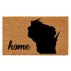 Calloway Mills 105462436 Wisconsin Doormat, 24' X 36', Natural/Black