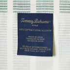 Tommy Bahama - King Sheets, Cotton Percale Bedding Set, Crisp & Cool, Stylish Home Decor (Off The Grid Green, King)