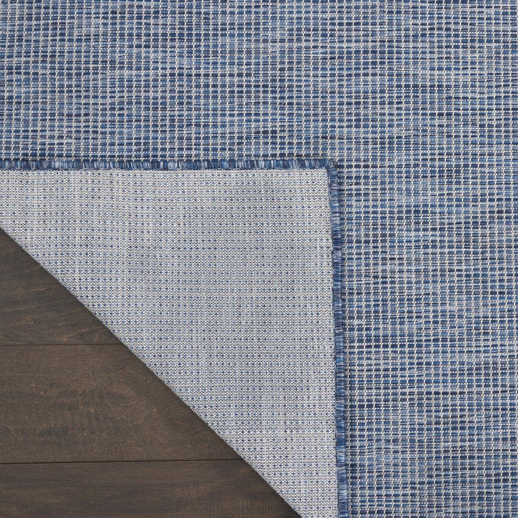 Nourison Positano Indoor/Outdoor Navy Blue 10' X 14' Area Rug, Easy Cleaning, Non Shedding, Bed Room, Living Room, Dining Room, Backyard, Deck, Patio (10X14)