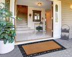 A1Hc Entrance Door Mats, 30    X 60   , Durable Large Doormat, Non-Slip Welcome Doormat, Rubber Backed Thin-Profile Heavy Duty D