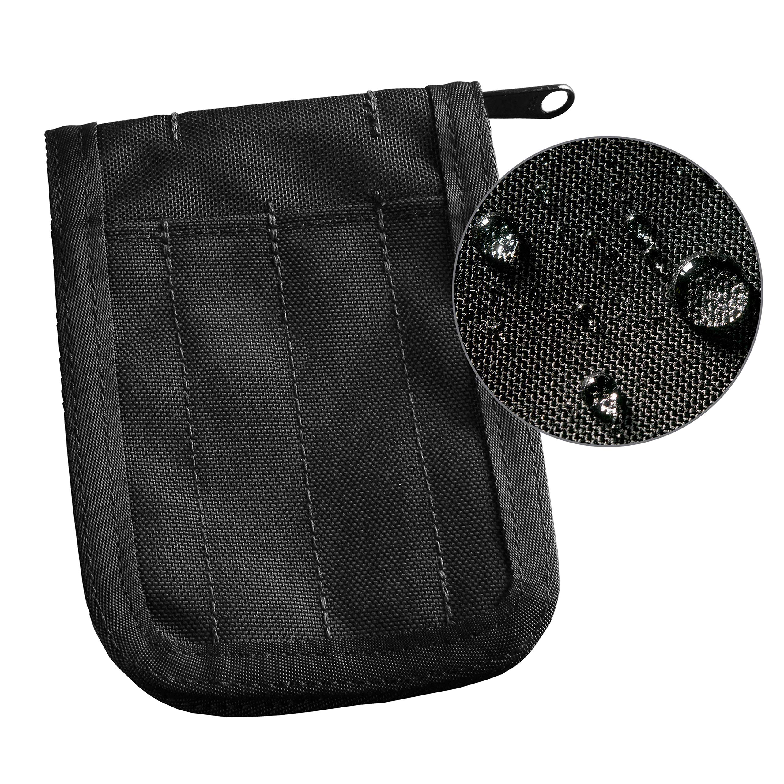 Rite In The Rain Weatherproof Cordura Fabric Notebook Cover, 3' X 5', Black Cover (No. C935B), 6 X 4.25 X 0.625