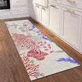 Addison Rugs Surfside Asr31 Spice 2'3" X 7'6" Indoor Outdoor Runner Rug, Easy Clean, Machine Washable, Non Shedding, Bedroom, Living Room, Dining Room, Kitchen, Patio Rug