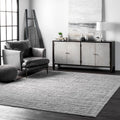 nuLOOM 6 Square Performance Indoor Area Rug, Non-Shed, Power Loomed High-Traffic Area Rug for Living Room, Bedroom, Home, Sheri