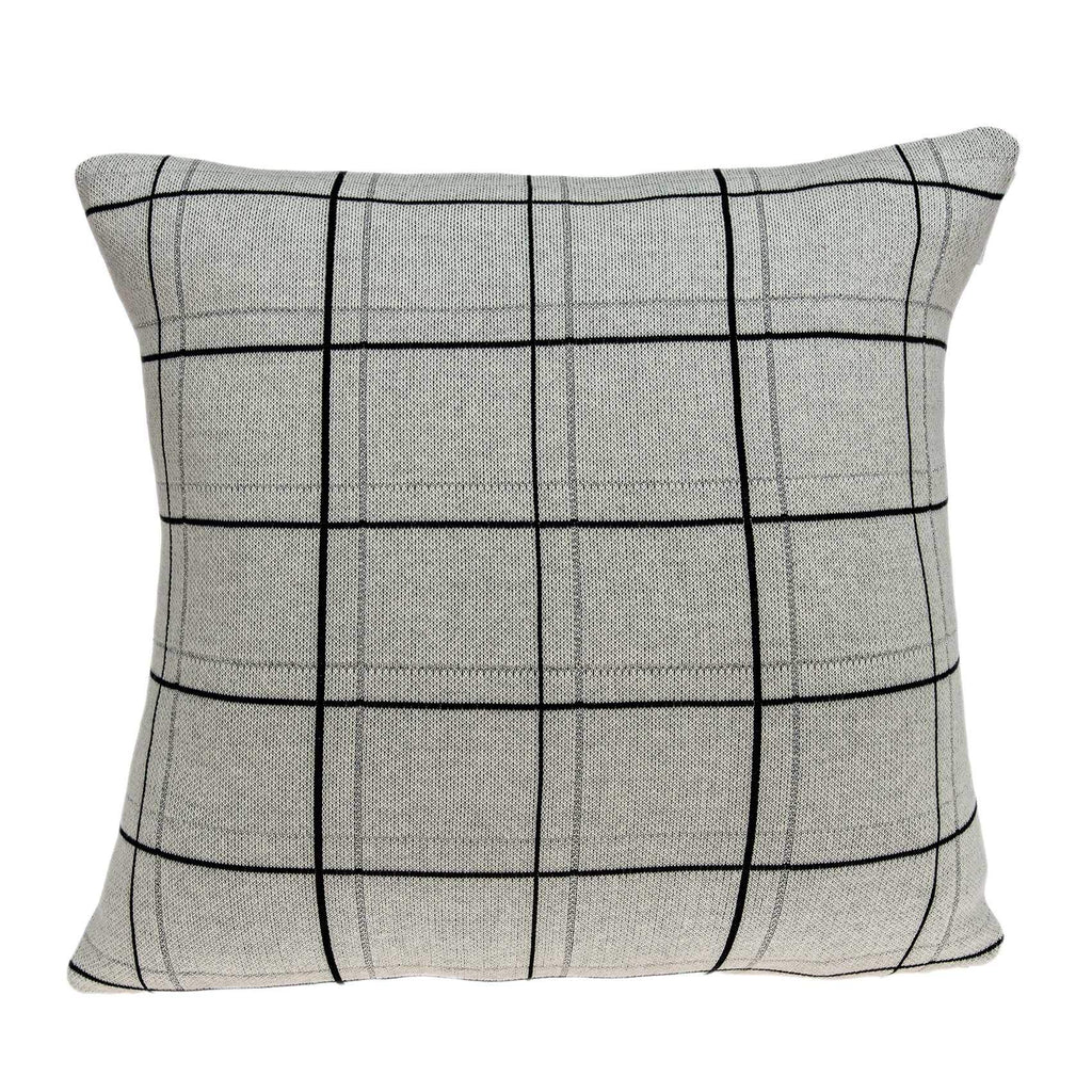 Homeroots 100% Cotton Parkland Collection Sami Transitional Tan Pillow Cover With Poly Insert