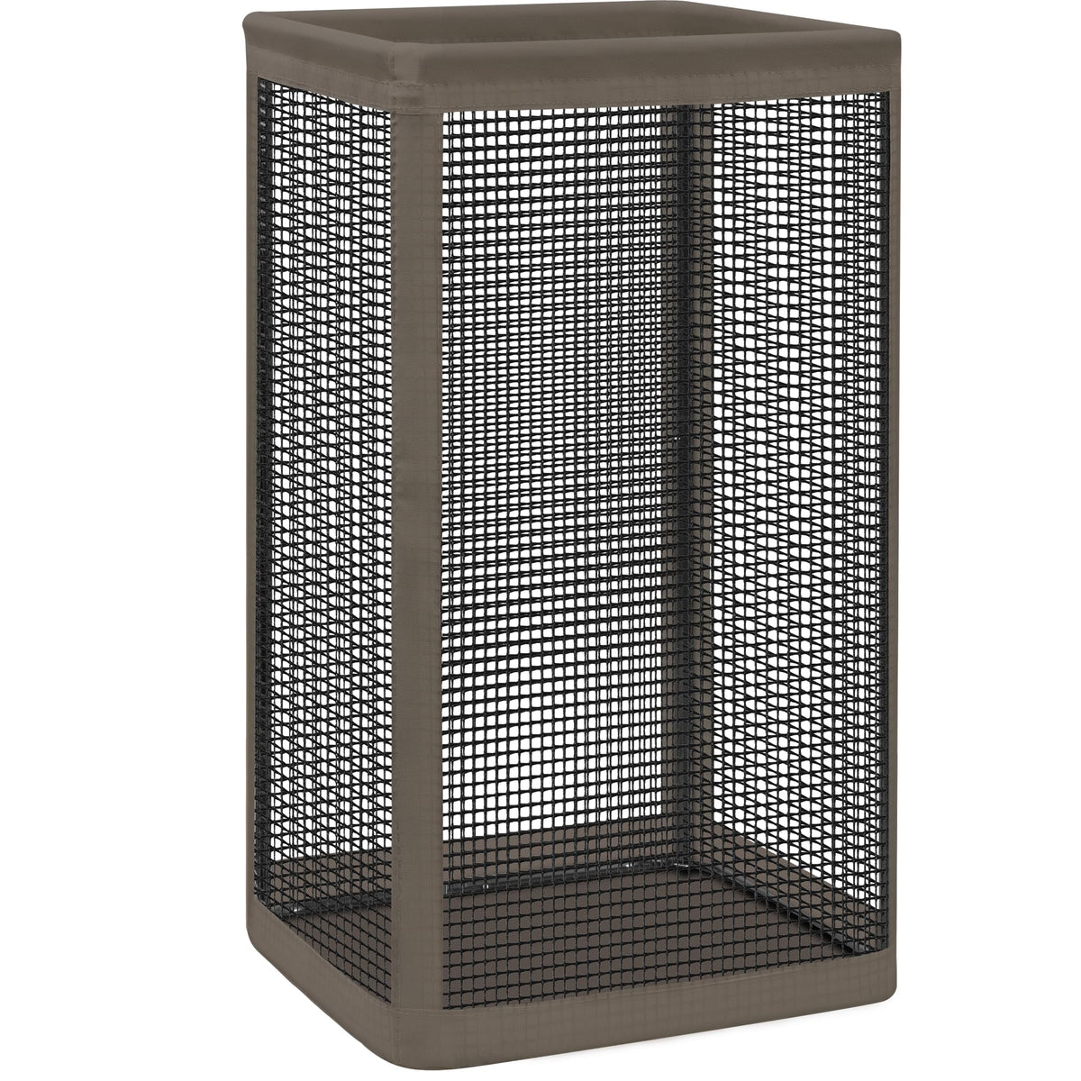 STORAGE MANIAC Mesh Laundry Hamper, 23.7 Gal. Tall Laundry Basket for Airflow, Strong Metal Dirty Clothes Hamper for College Dor