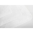 Graccioza Long Double Loop Towels Wash Cloth (12'' X 12'', White), 100% Egyptian Cotton 700 Gsm - Elegant, Soft Body And Face To