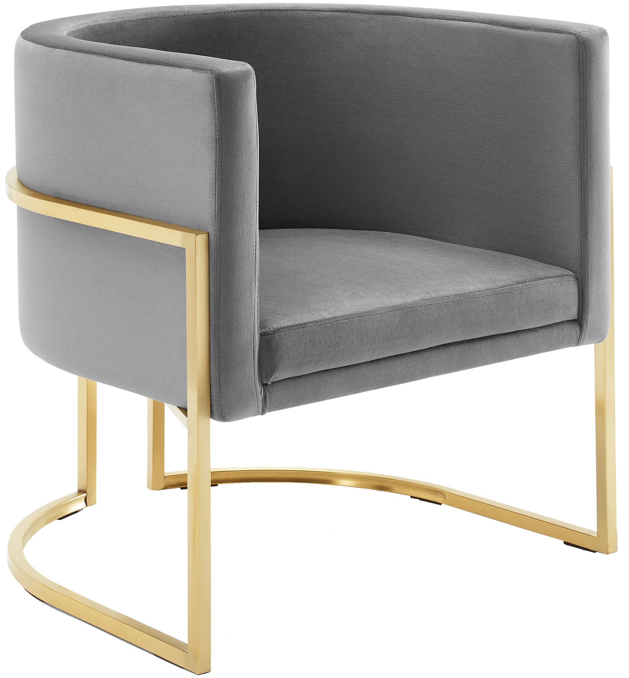 Crosley Furniture Willow Velvet Accent Chair - Thumbnail 3