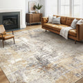 6x9 Area Rugs Living Room: Large Washable Abstract Modern Soft Rug Stain Resistant Indoor Floor Non Slip Accent Carpet for Bedro