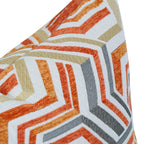Blazing Needles Square Jacquard Throw Pillows, 17", Zucchini Tanger 2 Count