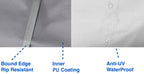 2 Pk - Simplehouseware Patio Lounge Deep-Seat Sofa Cover, 32 X 39 X 29 Inches