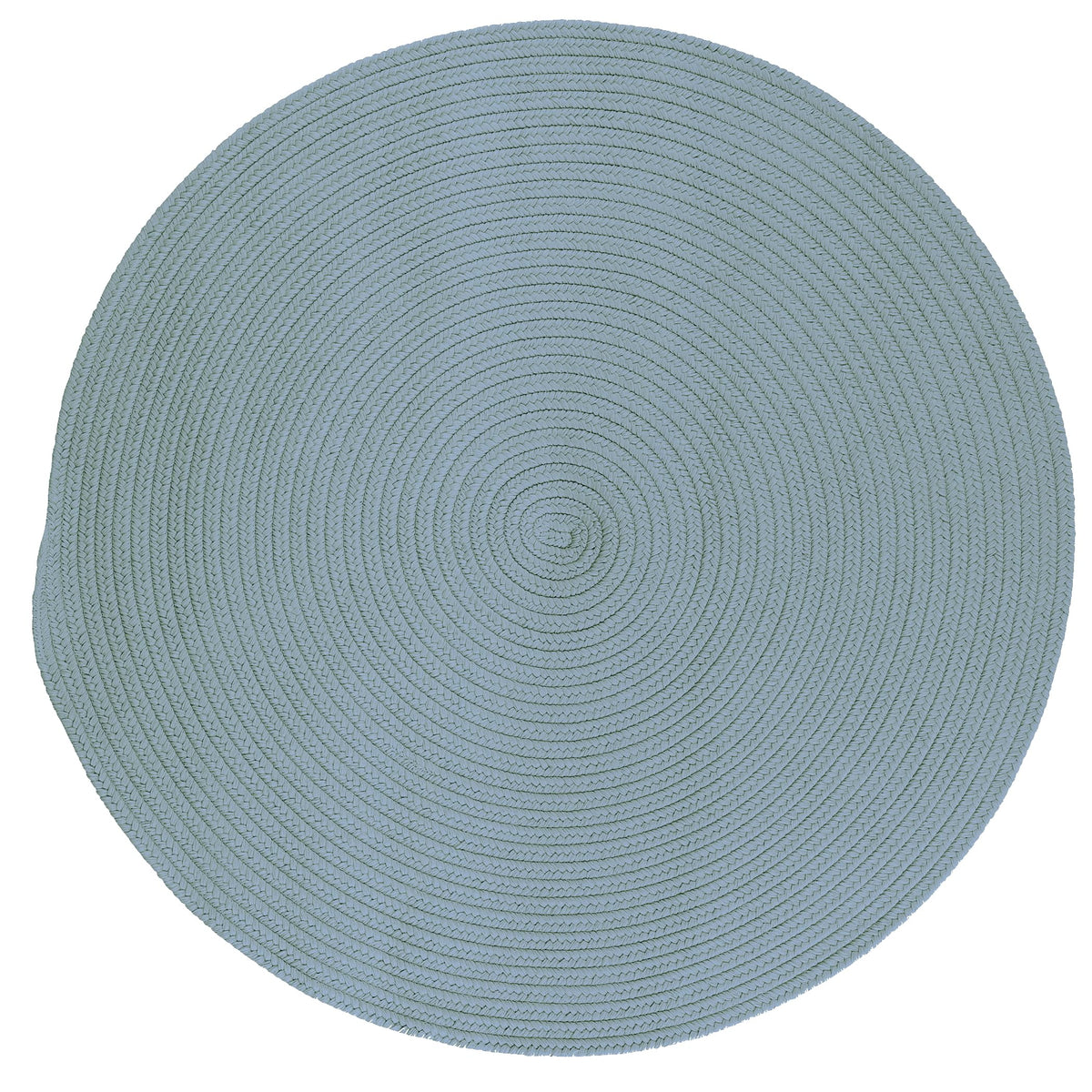 Boca Raton Polypropylene Round Rug 10&quot; X 10&quot; Federal Blue