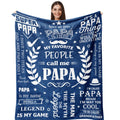 Henazin Grandpa Gifts, Gifts For Grandpa, Papa Gifts, Grandpa Blanket 50'X60', Grandpa Birthday Gifts, Best Grandpa Gifts, Fat