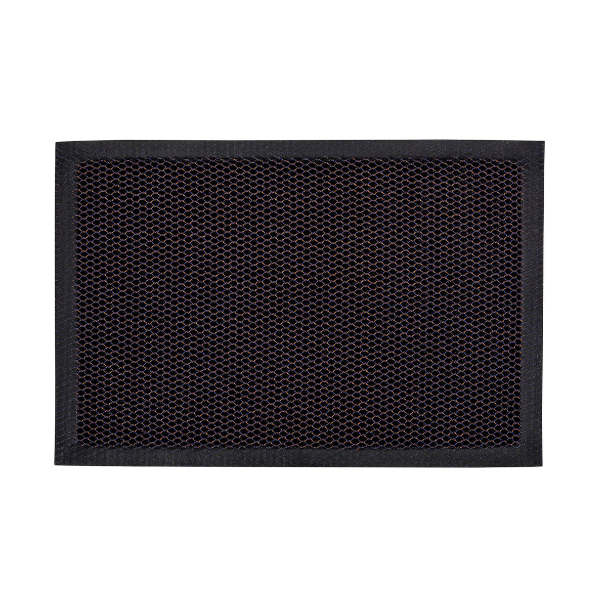 Floortex® Doortex® Meshmat Entrance Mat, Metallic Blue/Orange - 20&quot; X 32&quot;