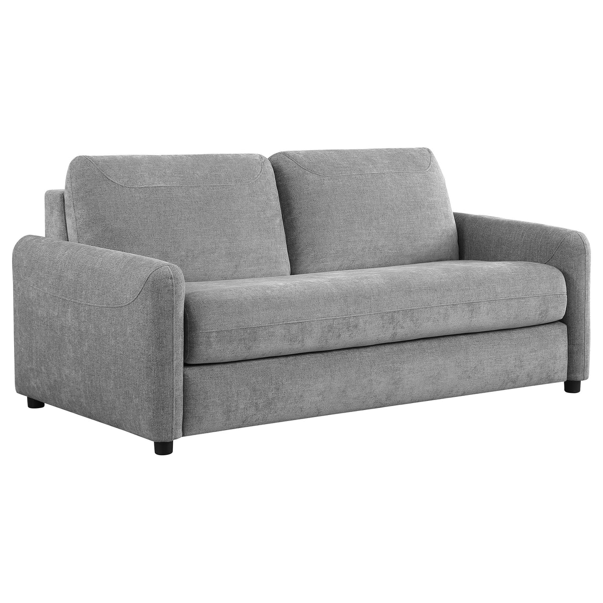 Coaster Home Furnishings Rylie Upholstered Sofa Sleeper with Queen Mattress Grey